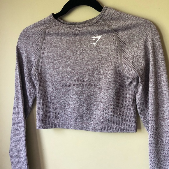 Gymshark Vital Seamless Long Sleeve Crop Top - Picture 2 of 4